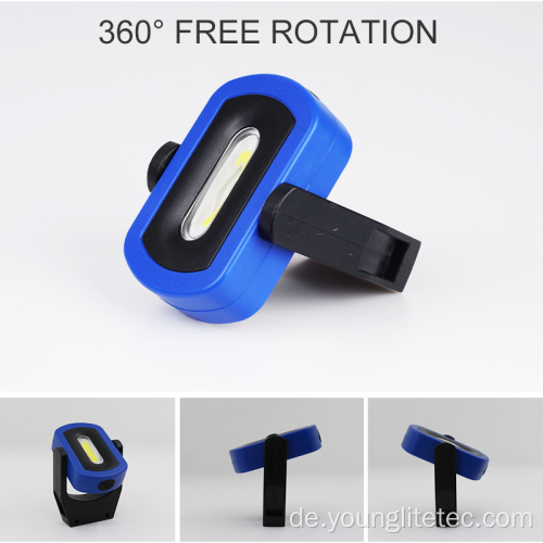 Portable 360 ​​Drehen von COB-Inspektions-LED-Arbeitslicht